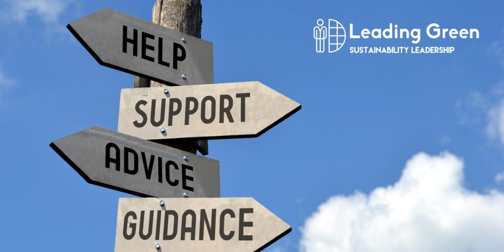 signpost giving a number of leadership traits